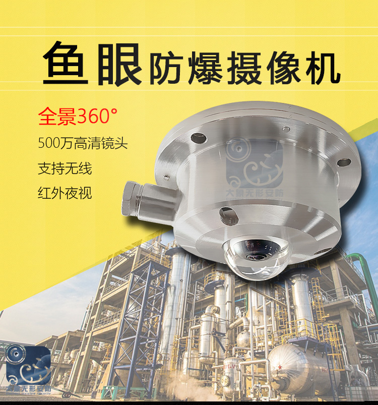 金智远JZY-8160防爆鱼眼全景球机(图1)